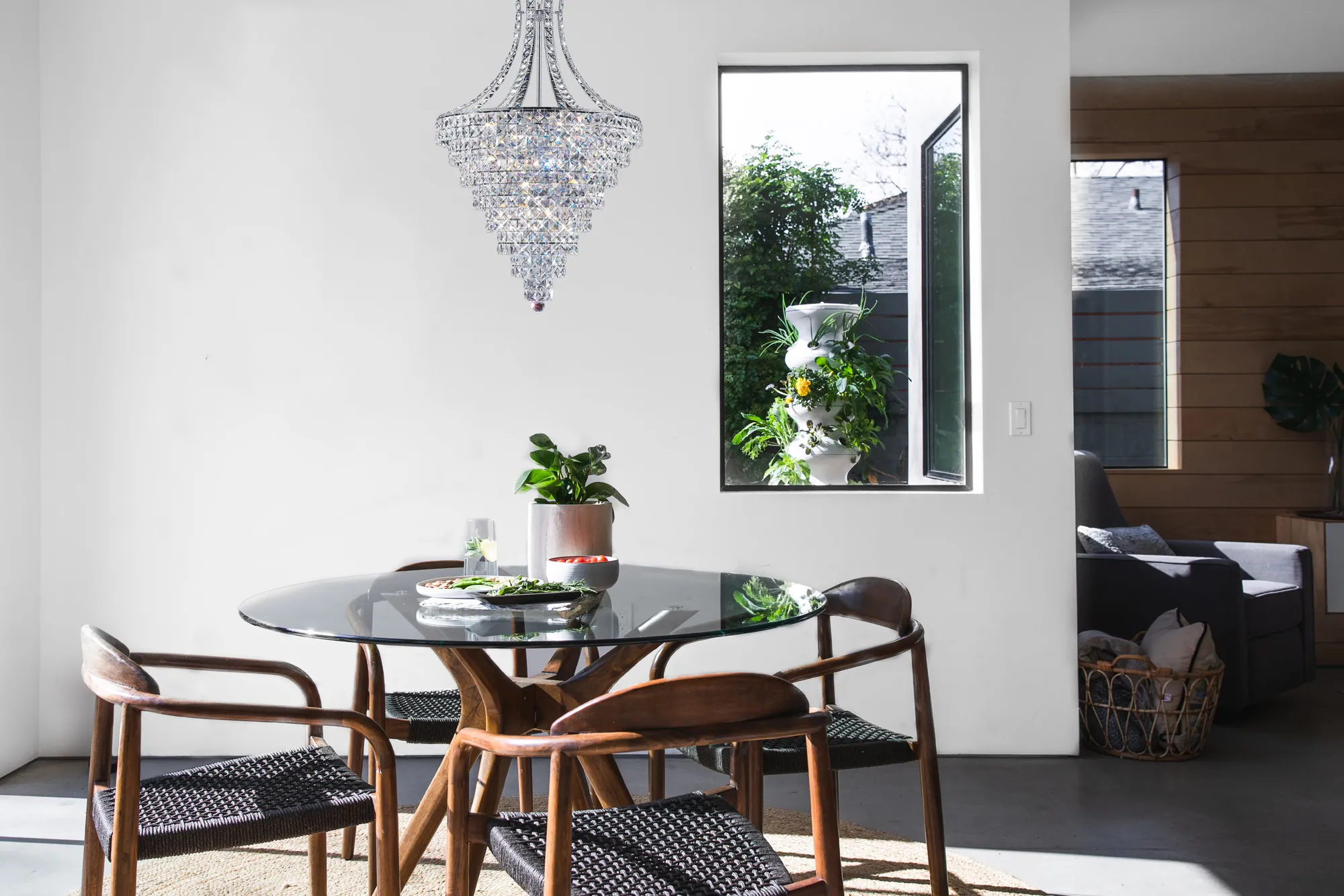 Kanya Crystal Ceiling Lights Diyas Statement Crystal Fittings